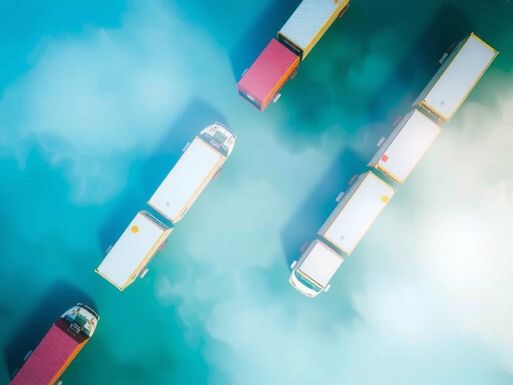 Logistics network visualization